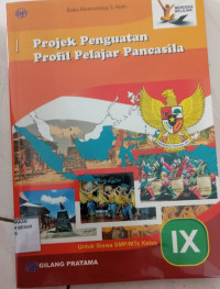Image of Projek Penguatan Profil Pelajar Pancasila IX